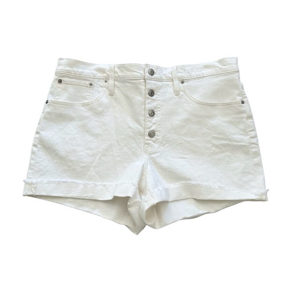 J. Crew white denim shorts - Picture 1 of 5